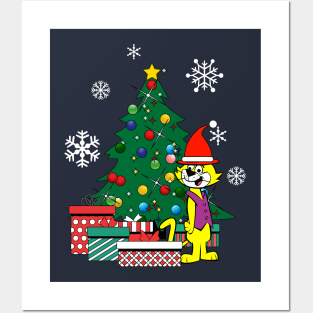Top Cat Around The Christmas Tree Posters and Art